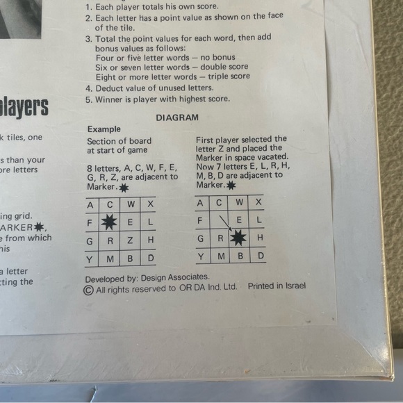 Vintage Funspell Game NEW! Sealed - Picture 3 of 7